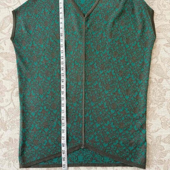 Women's Knitted Tops Casual V-Neck Sleeveless  Dressy  Tunic Blouse size M - Picture 7 of 8